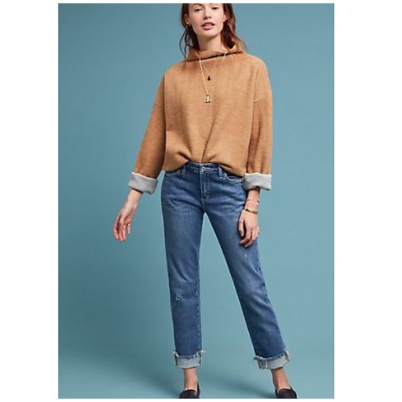 Top Rated!! Anthro Pilcro Mid Rise Slim Boyfriend - Picture 4 of 8